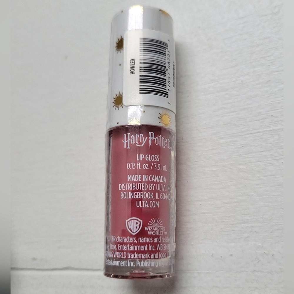 Ulta x Harry Potter lip gloss in shade "howler"